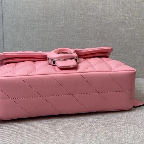 Coach Pink Quilted Crossbody Bag - Picture 6 of 13